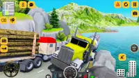 Log Cargo Transport Truck Game Screen Shot 4