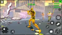 パワースパイダーゲーム：無料ゲーム2k20：オフラインストリートファイティングゲーム：ロープヒーロー Screen Shot 4