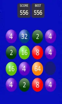 2048 Circle Puzzle Game Screen Shot 4