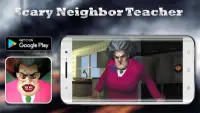 Scary Neighbor  Horror Teacher 3D Screen Shot 1