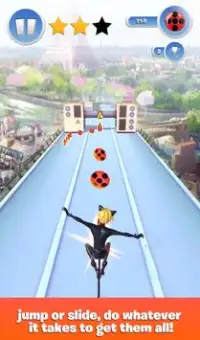 Miraculous LadyBug Adventure Subway Run 3D FREE Screen Shot 0