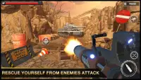 クリティカルストライク：ガンシューティングゲーム：フリーファイアミッション：戦争ゲーム：実際の戦場 Screen Shot 1