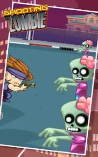 Menembak Zombie Permainan Screen Shot 1