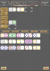 Mexican Train Dominoes Screen Shot 13