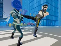 lucha de píxeles: guerreros ninja vs alienígenas m Screen Shot 10