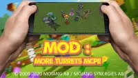 Mod : More Turrets MCPE Screen Shot 3