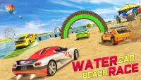 Water Car Surfer Racing: New car games 2020 Screen Shot 1