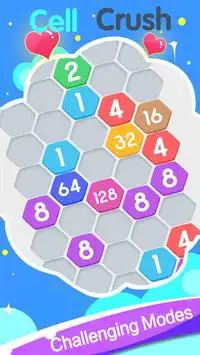 Cell Connection:Hexagon Number Game Screen Shot 3
