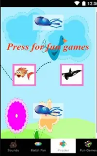 ألعاب الأسماك للأطفال الصغار Screen Shot 5