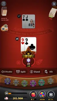 Blackjack 21 offline games Screen Shot 3