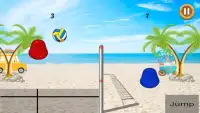 Volleyball Game : blobby volleyball games 2019 Screen Shot 0