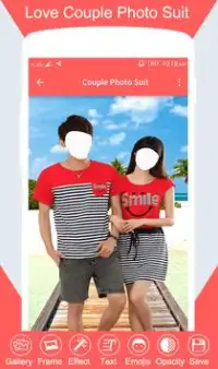 Couple Photo Suit Screen Shot 3