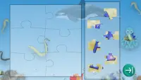 Abc untuk anak-anak - permainan puzzle Jigsaw Screen Shot 3