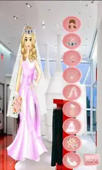 Bride Dressup Girl Game Screen Shot 2