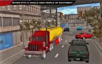 Grand City oil Truck Driver 3d Screen Shot 3