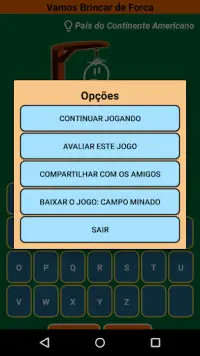 Jogo da Forca - Vamos brincar de Forca Screen Shot 1