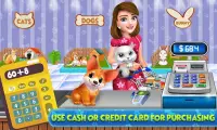 My Little Pet Shop Cash Register Cashier Games Screen Shot 1