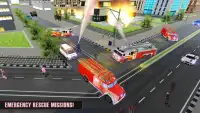 911 Fire Rescue Truck driver Screen Shot 10
