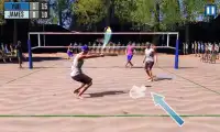 Beach Volleyball Training 3D - Spiked Ball Screen Shot 0