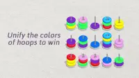 Puzzle Game: Color Hoop Sort Screen Shot 4