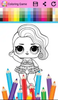 Surprise Lol Coloring Book Dolls Screen Shot 0