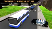 Police Bus Prison Transport 3D Screen Shot 1