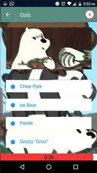 Guess We Bare Bears Trivia Quiz Screen Shot 3