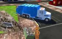 City Cleaner Service Sim 18 - Garbage Truck Driver Screen Shot 2