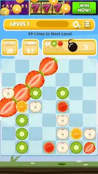 A Fruit Stand: Match 4 Game Screen Shot 3