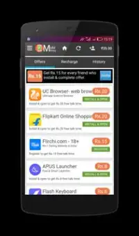 MobiMoney Free Mobile Recharge Screen Shot 0