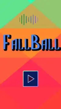 Fall Ball - Abstract Game Screen Shot 0