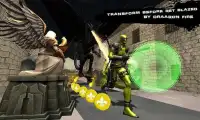 Temple Superheroes Transformer Runner Screen Shot 2