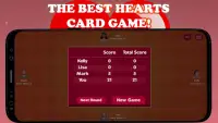 Hearts Card Game - Free Offline | no wifi required Screen Shot 2
