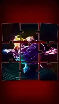 Neon Animals Jigsaw Puzzle Screen Shot 0