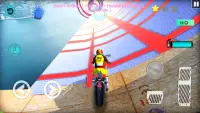 Bike Stunts Impossible 3D Motorcycle Race 2020 Screen Shot 5
