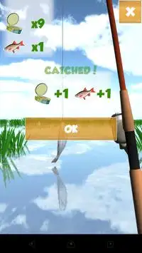 Fishing 3D. Ten Worms Screen Shot 3
