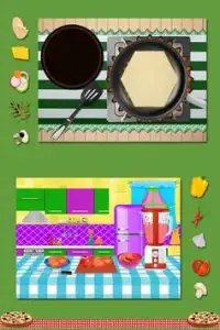 Pizza Maker kids cooking games Screen Shot 1