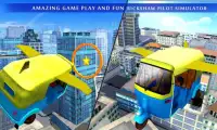 Flying Tuk Tuk Rickshaw Sim 3D Screen Shot 2