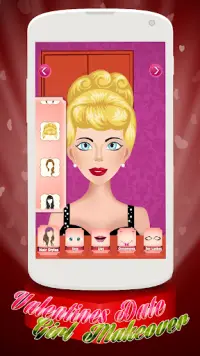 Valentine Makeover - Girl Game Screen Shot 4