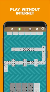 Classic Domino Dominoes Spiel kostenlos Brettspiel Screen Shot 4