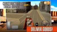 Construction Truck Driver 3D Screen Shot 2