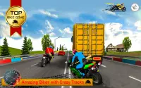 मौत मोटो बाइक दौड़ - मोटरसाइकिल दौड़ खेल Screen Shot 5