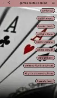 games solitaire online Screen Shot 1