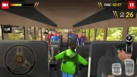 Offroad School Bus Driving Sim Screen Shot 2