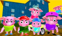 Piggy Neighbor. Obby Family Screen Shot 6