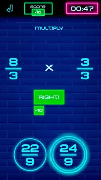 Sfida sulle frazioni: giochi di matematica Screen Shot 5