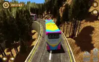 montanha pesado jogos bus-condução 2018 Screen Shot 4