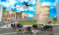 Cop Chasing Dog 2018: Una Misión de Policía de la Screen Shot 2