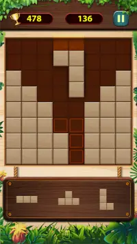 Wood Block Puzzle Classic - 1010 Puzzle Game free Screen Shot 0