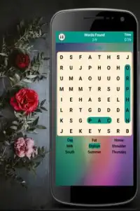 Word Search Game Screen Shot 3